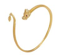 DEKKRYNFV Friendship Amulet Chinese Dragon Bangle for Good Traditional Dragon Adornment Wrist Chain Bangles Charm New Year