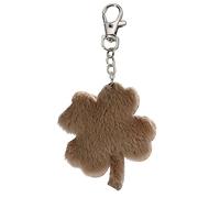 DEKKRYNFV Keychain Four Leaf-Clover Keyring Plush-Charm Keychain for Kid Valentines Day Pendant for Women Party Favor-Jewelry Fashion Keychain Unique Keychain