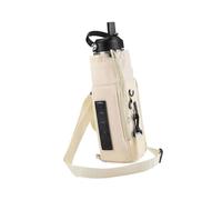 DEKKRYNFV Large Capacity Insulated Drink Storage Container Adjustable Water Bottle Sleeve with Pockets for Gym and Outdoor Use