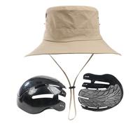 DEKKRYNFV Minimalists Hat Fashion Outdoor Versatiles Hat Comfortable Sunshades For Daily Commutes School Breathable Quickly Dry Bike Helmets For Women