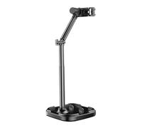 DEKKRYNFV Multiple Angles Rotating Phone Mount Height Extendable From 24cm To 36cm Stable Metal Base For Mobile Devices And Tablet Multiple Phone Holder For Live Streaming