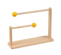 DEKKRYNFV Natural Sturdy Wood Jewelry Display Stand Modern Home Decoration Accent for Organized Rings Chain Storage Wood Jewelry Organizers