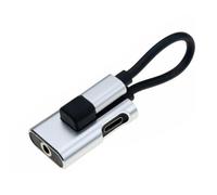 DEKKRYNFV Noise Reduction Type C Sound Charging Adapter Converter Suitable For Seamlessly Music Listening During Travel Home Use Type C To Converter