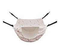 DEKKRYNFV Pet Hanging Beds Bearing Double Layer Mount Pet Hammock Comfortable Pet Bed Swing Beds For Indoor