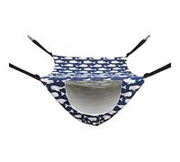 DEKKRYNFV Pet Hanging Beds Bearing Double Layer Mount Pet Hammock Comfortable Pet Bed Swing Beds For Indoor