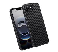 DEKKRYNFV Phone Protective Bumper Case Scratchproof Shell For Phone 16e Shockproof Covers Carbon Texture Housing Skin Case Shell
