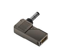 DEKKRYNFV Portable High Powered USB C To Direct Current Adapter PD100W For Motorhomes Power Solution Real Time Voltages Power Adapter