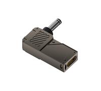 DEKKRYNFV Portable High Powered USB C To Direct Current Adapter PD100W For Motorhomes Power Solution Real Time Voltages Power Adapter