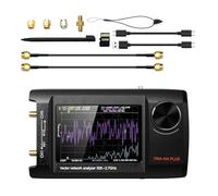 DEKKRYNFV Portable Metal Antennae Analytic Vector 4inch LCD Display Touchable Sreeen 50Khz-2.7Ghz Networking Professional with Large Knob