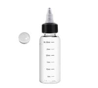 DEKKRYNFV Rotating Nozzle Paint Container With Volume Scale Multi-Capacity 30/50/100/230ml For Model Builders Paint Mixing Container