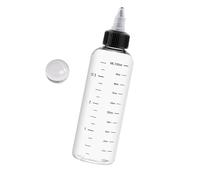 DEKKRYNFV Rotating Nozzle Paint Container With Volume Scale Multi-Capacity 30/50/100/230ml For Model Builders Paint Mixing Container