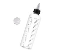 DEKKRYNFV Rotating Nozzle Paint Container With Volume Scale Multi-Capacity 30/50/100/230ml For Model Builders Paint Mixing Container