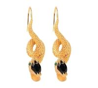 DEKKRYNFV Serpentines Drop Earrings Versatile Snake Shape Eardrop Stylish Serpentines Ear Studs Accessory for Everyday Wear Mystical Charm Studs