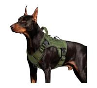 DEKKRYNFV Shock-Absorbing Anti-Pull Pet Vest Harness Tear-Resistant Nylon & Reflective Straps For Small To Large Dogs Hiking Running Dog Harness For Various Breeds