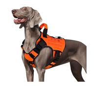 DEKKRYNFV Shock-Absorbing Anti-Pull Pet Vest Harness Tear-Resistant Nylon & Reflective Straps For Small To Large Dogs Hiking Running Dog Harness For Various Breeds