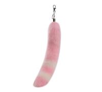 DEKKRYNFV Simple Foxes Tail Tassels Keychain Hanging Ornaments Unique Charm Keyring Decoration Bag Pendant Handbag Accessories Bag Pendant Charm Keychain Decoration Unique