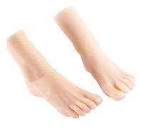 DEKKRYNFV Size 36 Female Foot Replicas TPE Construction Foot Mannequin Anatomy Training Tool Suitable for Shoe Marketing Realistic Model