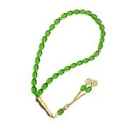DEKKRYNFV Sophisticated Faceted Glass Bead Golden Color Ergonomic Fit All Day Comfort Glittering Crystal Party Jewelry Oval Crystal