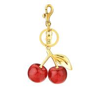 DEKKRYNFV Sturdy Alloy Cherries Key Rings Trendy Cherries Shaped Keyring Delicate Detailed Key Chain Accessory for Daily Use Pendant