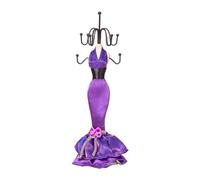 DEKKRYNFV Stylish Jewelry Doll Model Shaped Stand Modern Doll Model Display Shelves Jewelry Storage Rack Pendant Necklace Display Stand