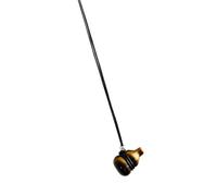 DEKKRYNFV Stylish Long Gourd Pendant Necklace Stylish Long Necklace with Natural Stone Gourd Pendant Portable Sweater Chain Statement Necklace