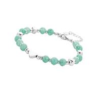 DEKKRYNFV Unique Textured Stone Bead Handcrafted Jewelry Adjustable Wristband Unisex Special Moment Adjustable Stone Bead Jewelry