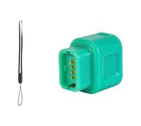 DEKKRYNFV Universals Electric Bicycles Charging Adapters Compacts Vibrations Resistant Charging Adapters For Extended Bike Cycling Commuters Friendly Bike Solution