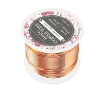 DEKKRYNFV Versatile 0.3/0.8/1.0/1.3mm Beading Wire Artistic Coppers Wire Coppers Wire for Beading and Wire Wrapped Pendants Artistic Craft Wire