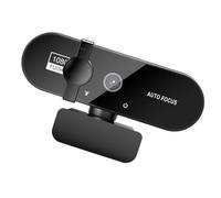 DEKKRYNFV W66 USB Webcam Auto Focused For Laptops Featuring 1080P/2K/4K Optional Resolution Integrated Digital Microphone Digital Microphone Webcam