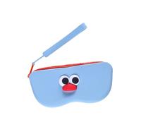 DEKKRYNFV Waterproofs Drop Resistant Glasses Case Silicone Glasses Bag With Hanging Handle Coin Purse Cosmetic Bags Enduring Small Items Bags