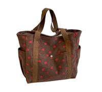 DEKKRYNFV Women Armpit Bag Multi-Pockets Handbag All-matching Underarm Large Capacity Commuting Strawberry Shoulder Lovely Strawberry Shoulder for Women Multi-pockets Armpit Handbag Purse