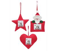 Deknudt Christmas decoration set in fabric S67HC1