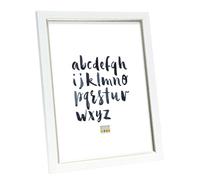 Deknudt Frame in white painted look with matching piping 20x30 S46AF1