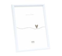 Deknudt Frames Resin Photo Frame Gold, plastic, white, 20 x 30 cm