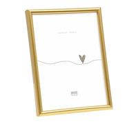 DEKNUDT Frames S011A4-20.0X30.0 Gold Resin Photo Frame 31.1 x 21.3 x 1.75 cm
