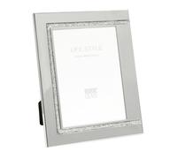 Deknudt Metal photo frame with shiny silver and an accent in matte silver 13x18 S57MJ1 | ✅ 5 years warranty