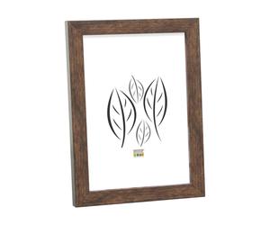 Deknudt Narrow frame in brown wood color 20x20 S43AH3