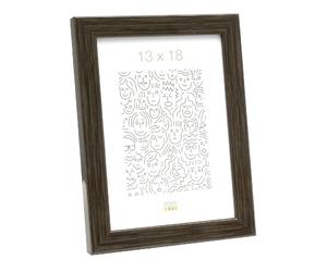 Deknudt Narrow frame in grey-brown root wood 20x30