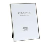 Deknudt Narrow metal frame in shiny silver S58MS1