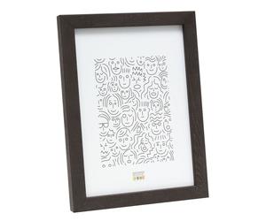 Deknudt Narrow wooden frame in dark brown 20x30 S43AH2