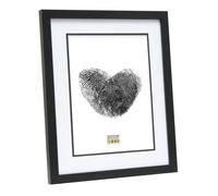 Deknudt Photo frame in black with passe-partout 10x15 S43AK2