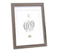 Deknudt Photo Frame in gray-tone Oak Colour with white Passe-partout 18x24 S66KH3