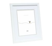 Deknudt Photo frame in white with passe-board 15x20 S43AK1
