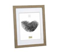 Deknudt Photo frame with passe-board in bronze colour 15x20 S43AD2