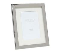 Deknudt S57MC1P1_13.0x18.0 Metal Photo Frame with Mount Shiny Silver 18