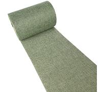 Deko AS GmbH 69-200-5-7 Table Runner in Linen Look 20 cm x 5 m Shabby Chic Style, Mint Green