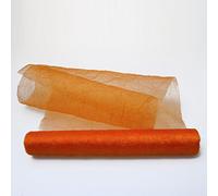 Deko AS GmbH Crash Reel 5 m Orange Organza Table Runner - 28 cm Width - 68280 R 280