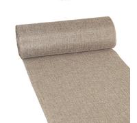 Deko AS GmbH Shabby Chic table runner in linen look, polyester, odourless, beige, 20 cm x 5 m, 5