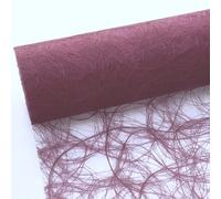 Deko AS GmbH Table Runner, Polyester, Antique Pink, 25 m x 20 cm