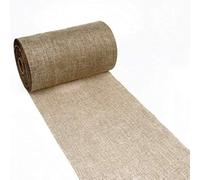 Deko AS GmbH Table runner Shabby Chic in linen look 20 cm - beige - 25m - 69-200-25-35